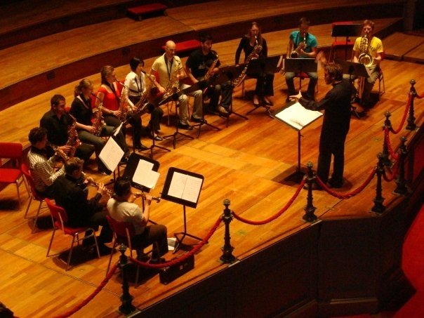 Ensemble del Conservatorio en la Groote Zaal del Concertgebow.jpg