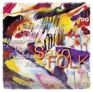CD-cover-with-frame-SaxoFOLK-Berlage-Saxophone-Quartet