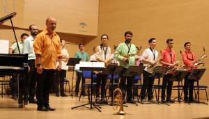 Big band del Conservatorio Manuel de Falla.