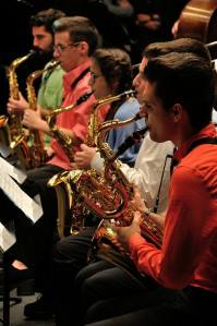 Concierto de la BBCC en el Teatro Falla.